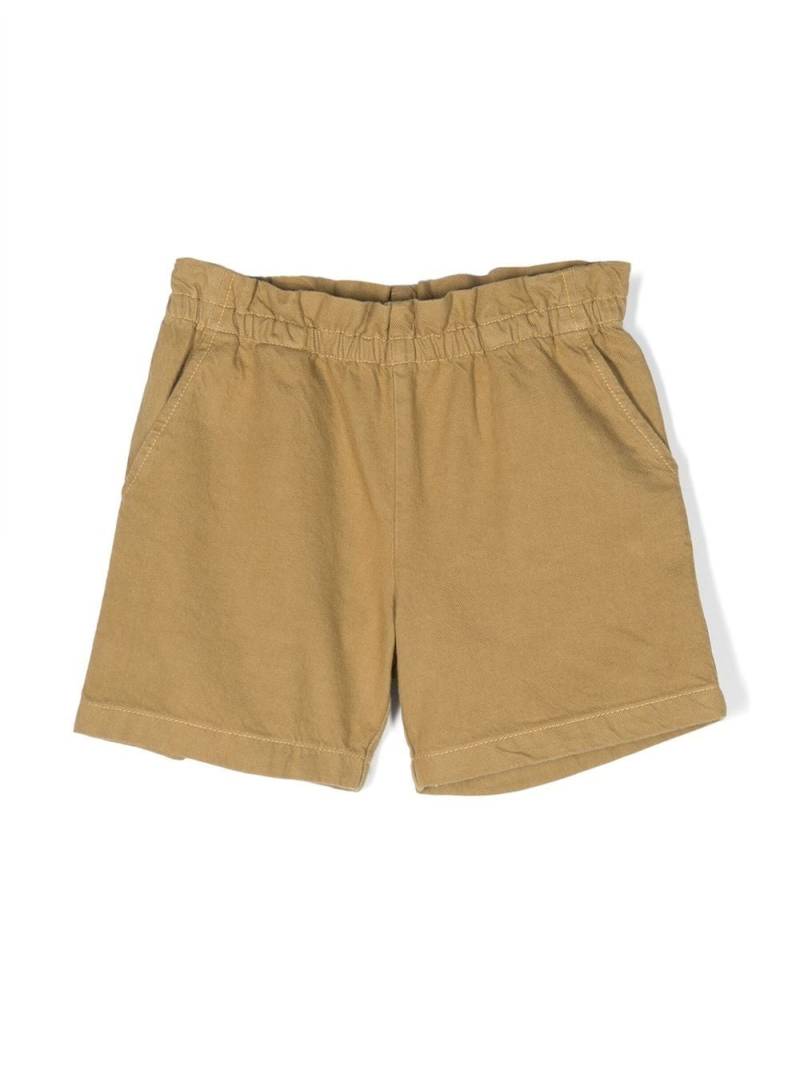 Bonpoint straight-leg cotton shorts - Yellow von Bonpoint