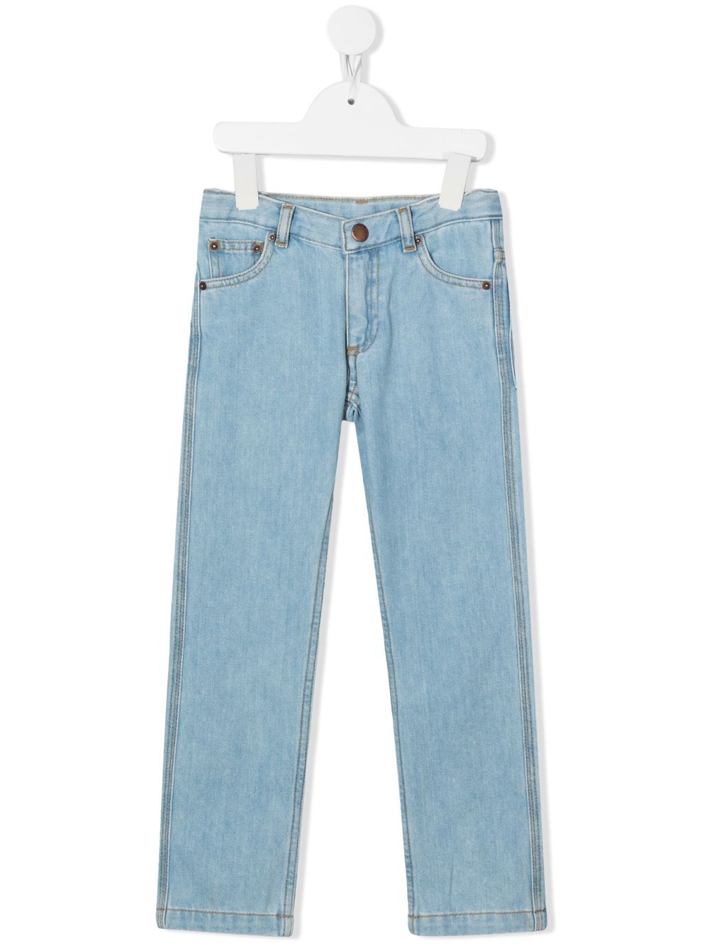 Bonpoint straight-leg jeans - Blue von Bonpoint