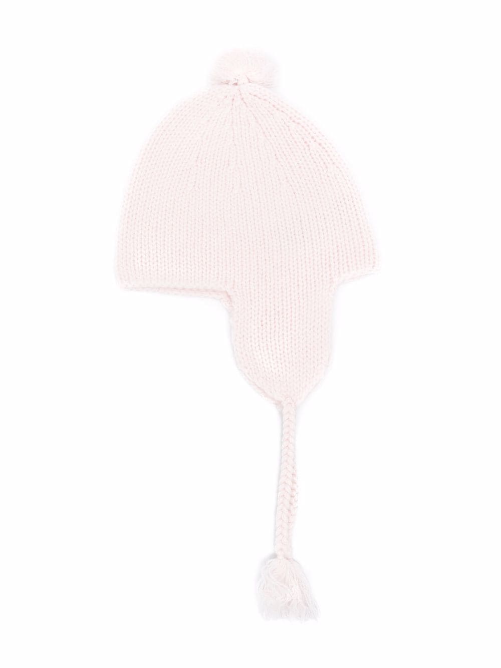 Bonpoint tassel beanie hat - Pink von Bonpoint