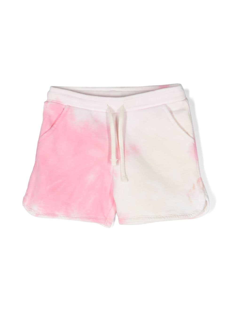 Bonpoint tie-dye cotton track shorts - White von Bonpoint