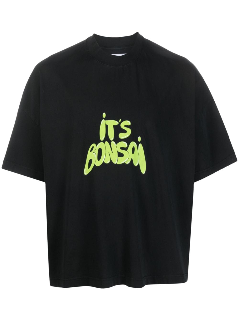 Bonsai logo-print T-shirt - Black von Bonsai
