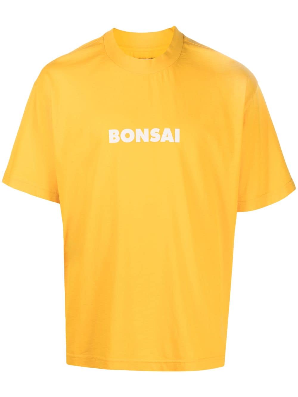 Bonsai logo-print T-shirt - Orange von Bonsai