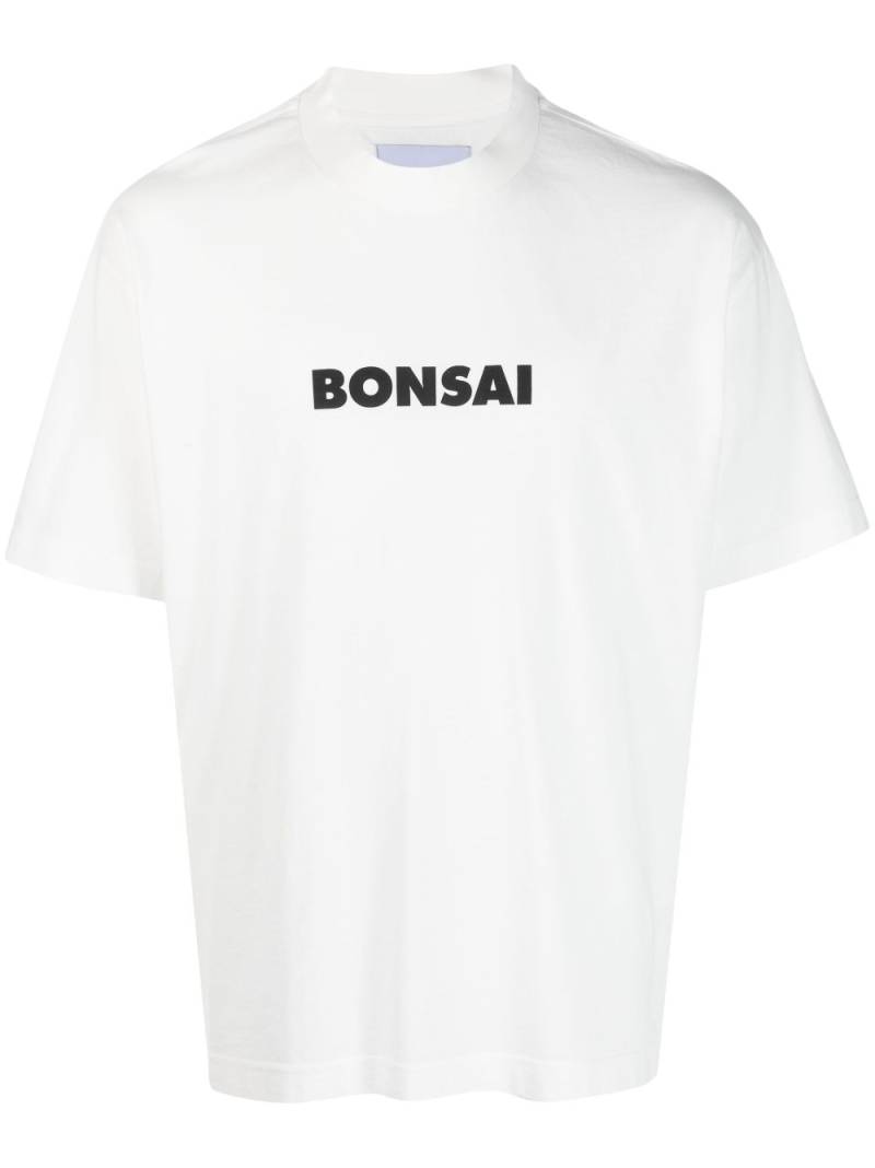 Bonsai logo-print T-shirt - White von Bonsai