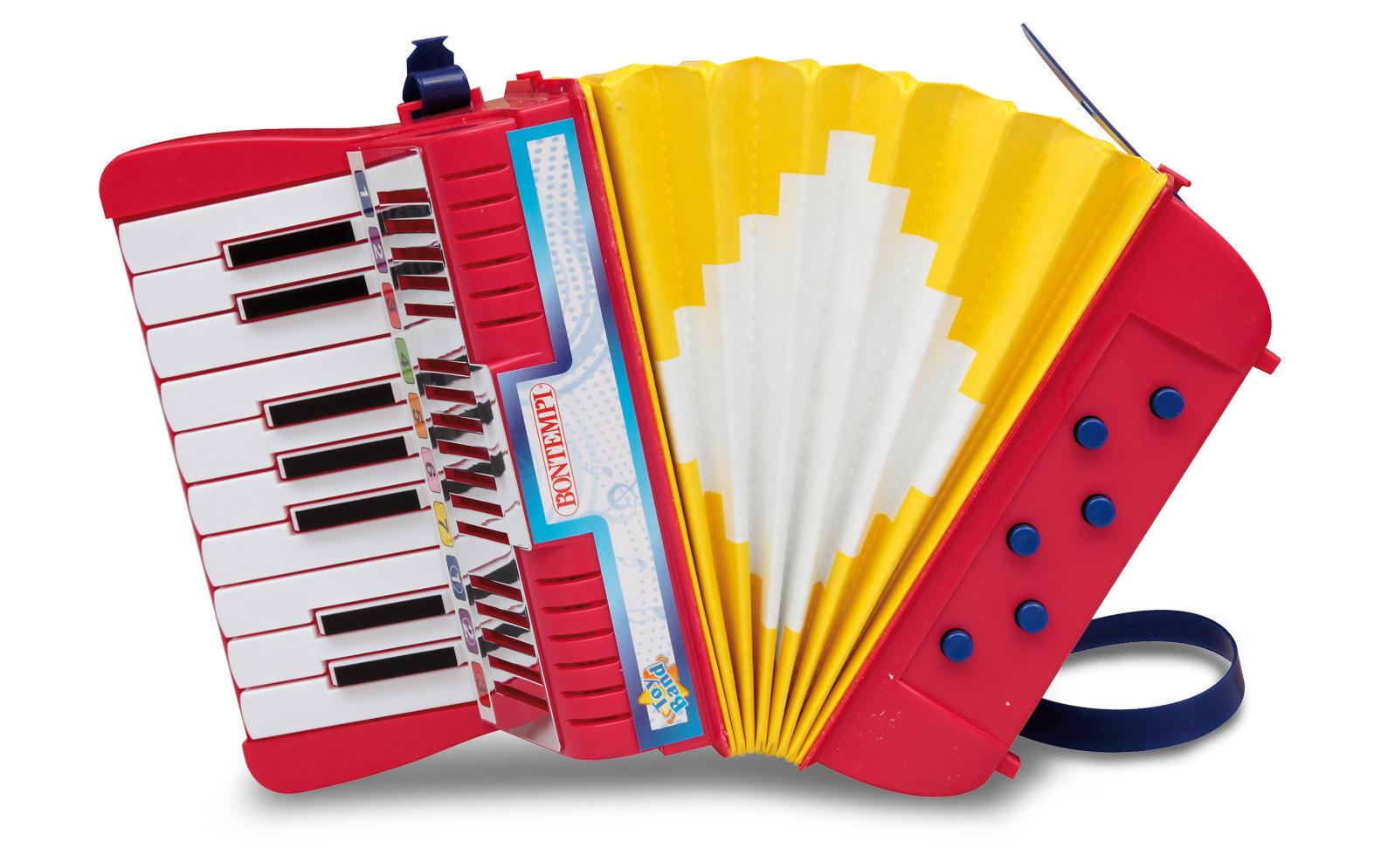 Bontempi Spielzeug-Musikinstrument »Akkordeon mit 17 Tasten C-E« von Bontempi