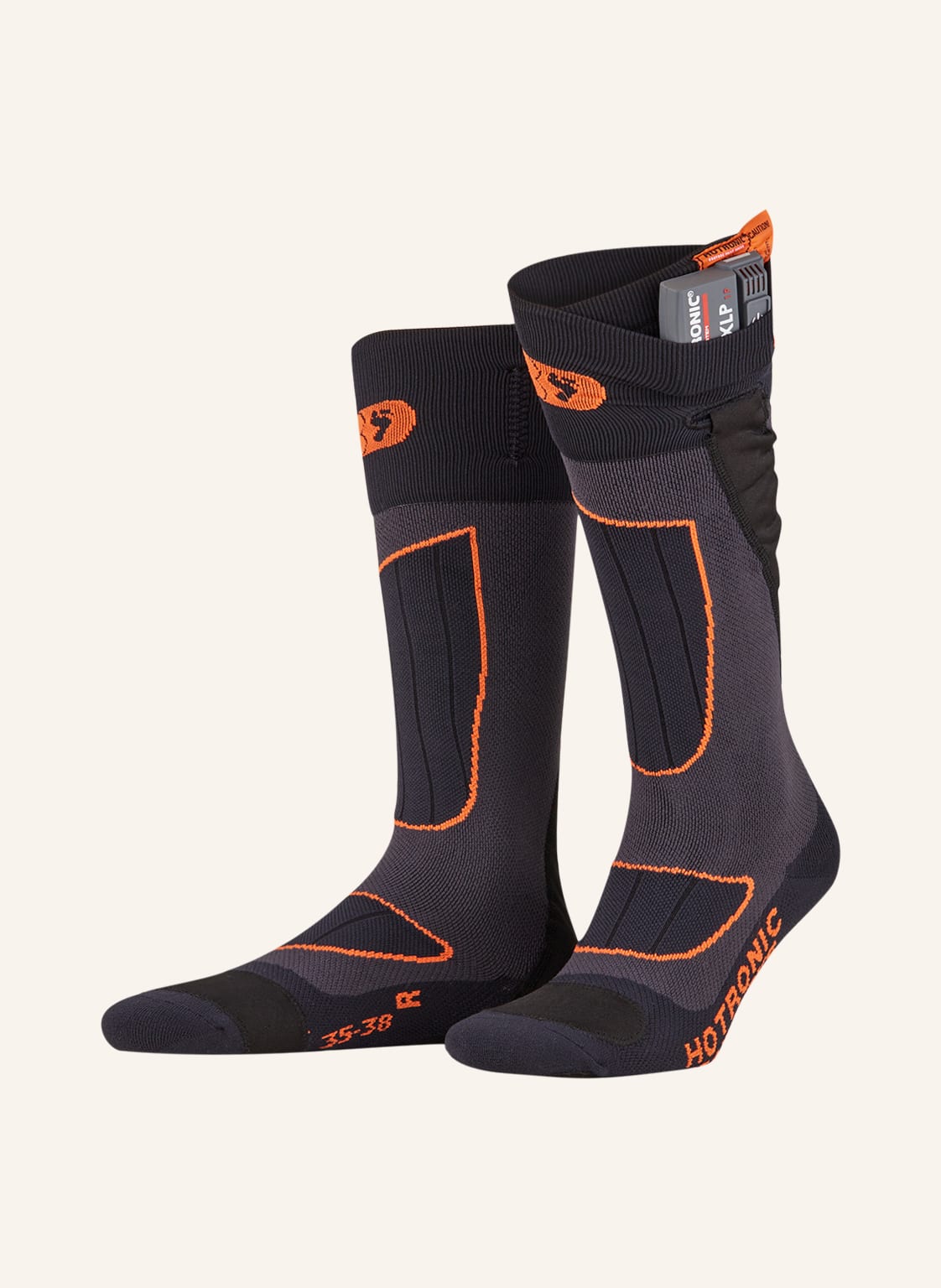 Bootdoc Thermo-Skisocken Xlp 1p Bt schwarz Bootdoc Thermo-Skisocken Xlp 1p Bt schwarz von BootDoc