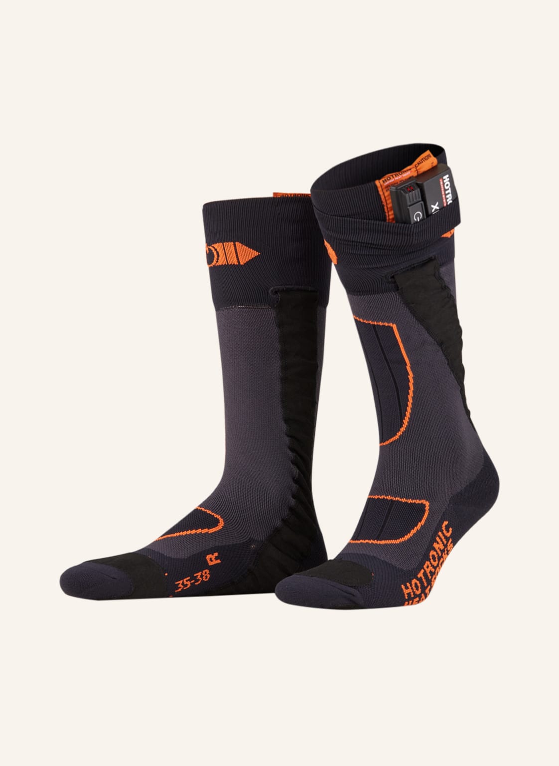 Bootdoc Thermo-Skisocken Xlp 1p schwarz Bootdoc Thermo-Skisocken Xlp 1p schwarz von BootDoc