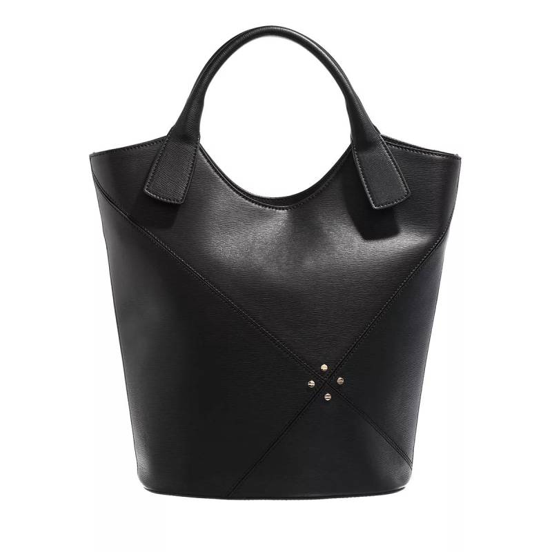 Borbonese Umhängetasche - Borsa Shopping Large - Gr. unisize - in Schwarz - für Damen von Borbonese