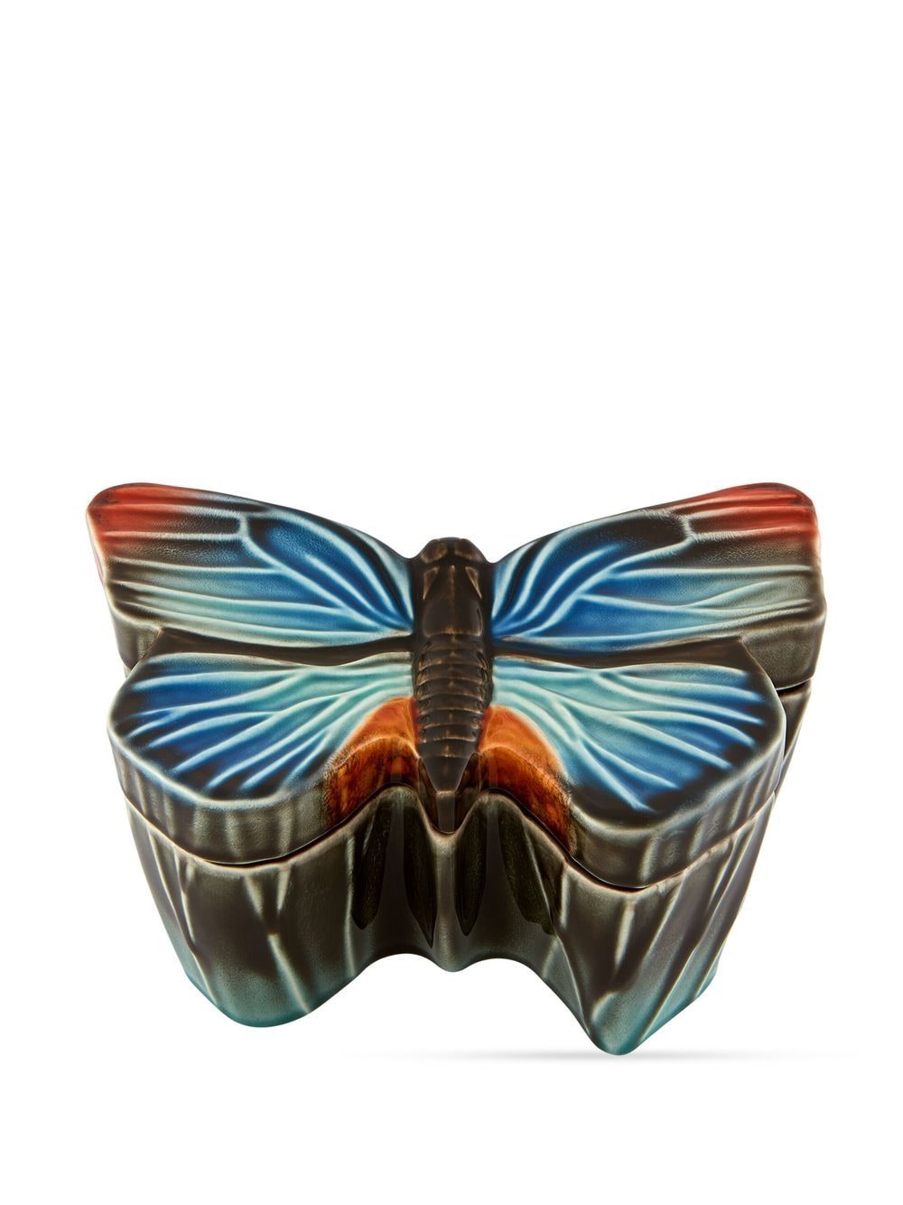 Bordallo Pinheiro 'Cloudy Butterflies' box - Brown von Bordallo Pinheiro