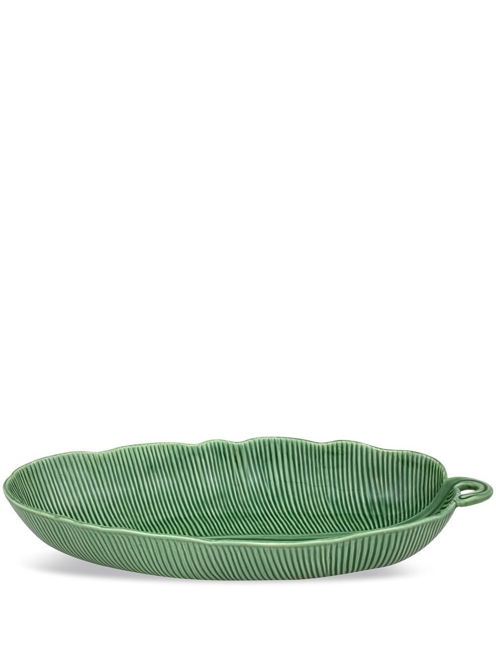 Bordallo Pinheiro 'Folhas' salad bowl - Green von Bordallo Pinheiro