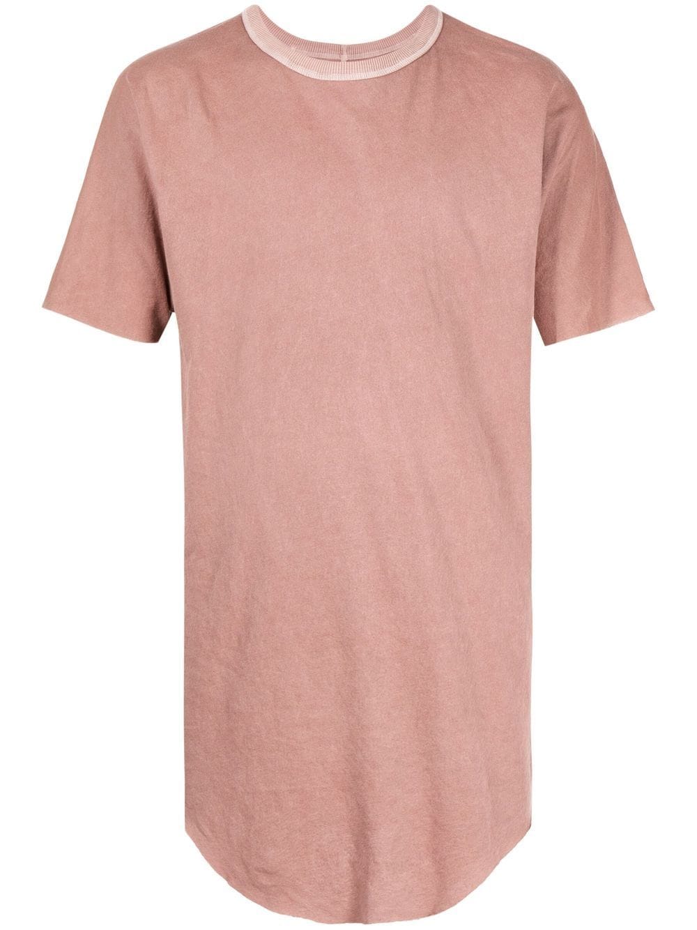 Boris Bidjan Saberi long Mellow Rose t-shirt - Red von Boris Bidjan Saberi