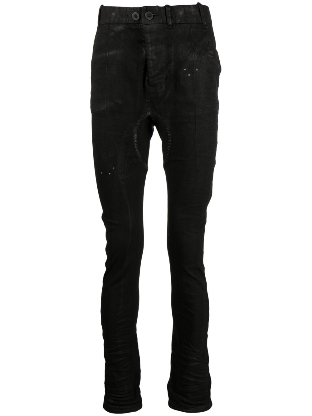 Boris Bidjan Saberi skinny-cut denim jeans - Black von Boris Bidjan Saberi