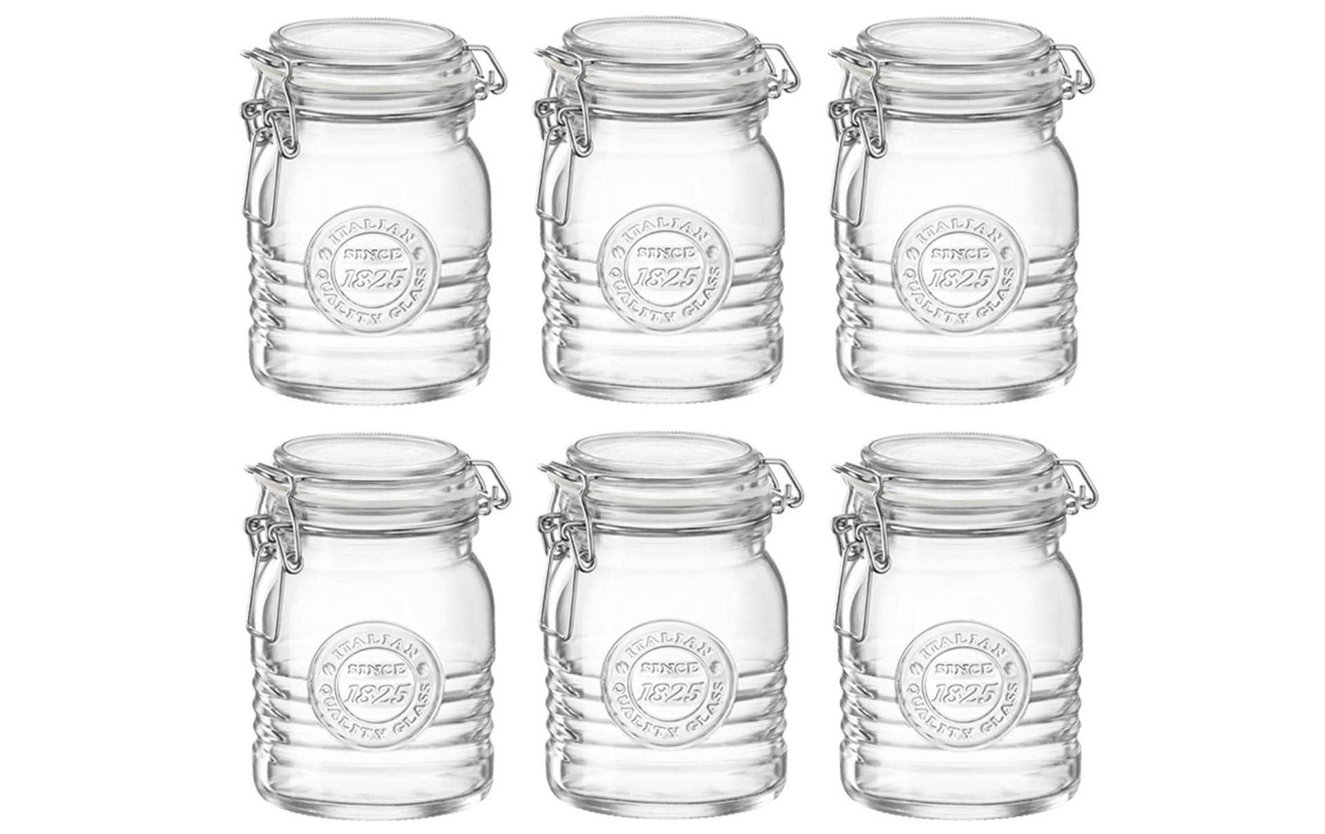 Bormioli Rocco Einmachglas »Officina«, (6 tlg.) von Bormioli Rocco