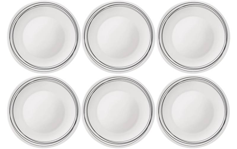 Bormioli Rocco Speiseteller »Linee Ø 27 cm, 6 Stück« von Bormioli Rocco