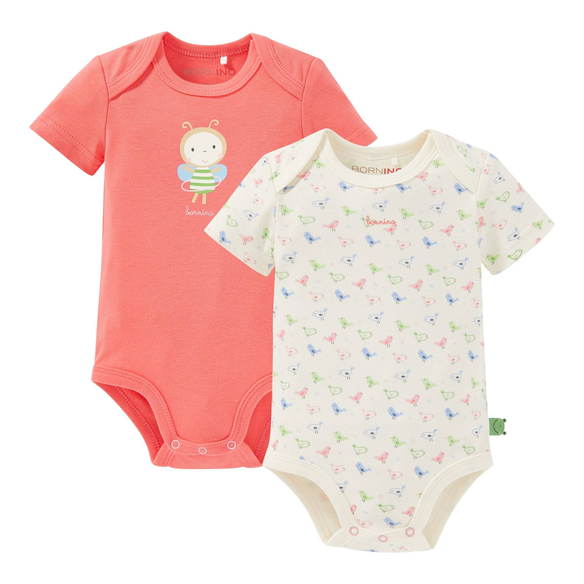 2er-Pack Bodys kurzarm 2er-Pack Bodys kurzarm von Bornino