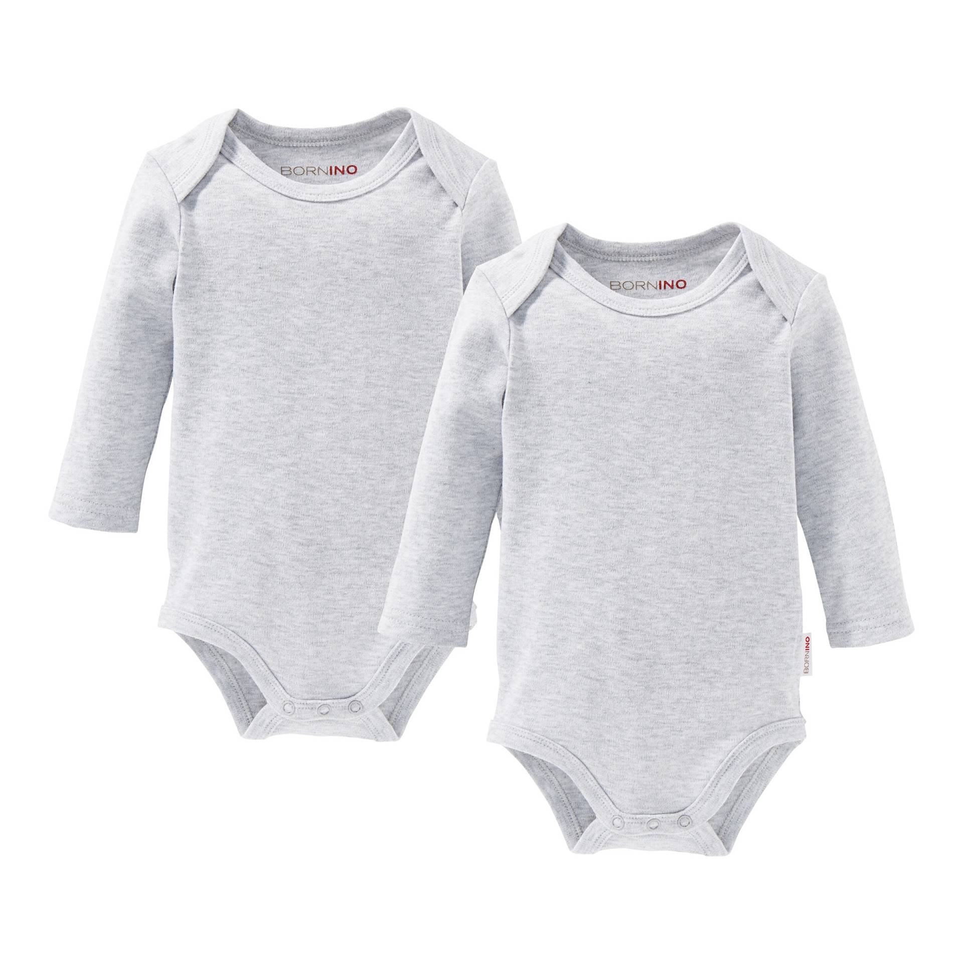 2er-Pack Bodys langarm 2er-Pack Bodys langarm von Bornino
