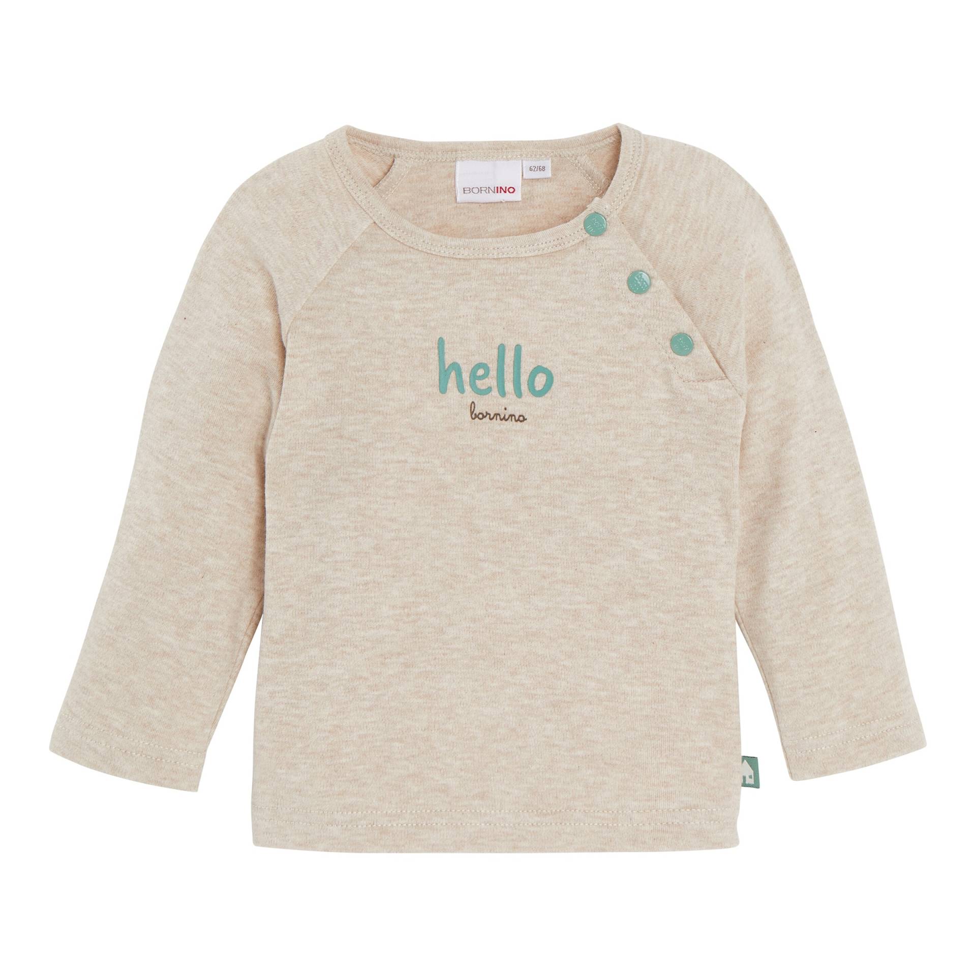 Raglanshirt langarm Hello von Bornino