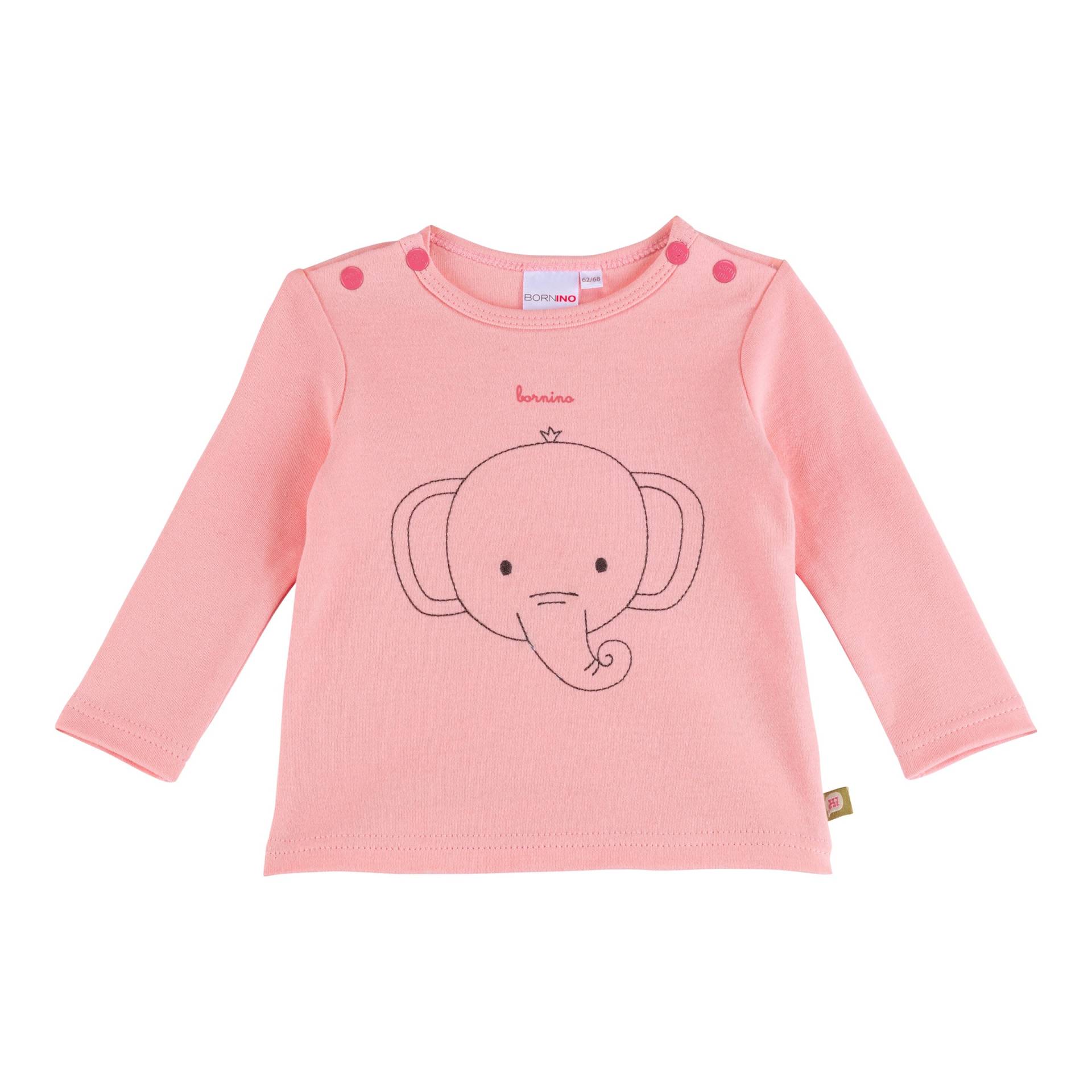 Shirt langarm Elefant von Bornino