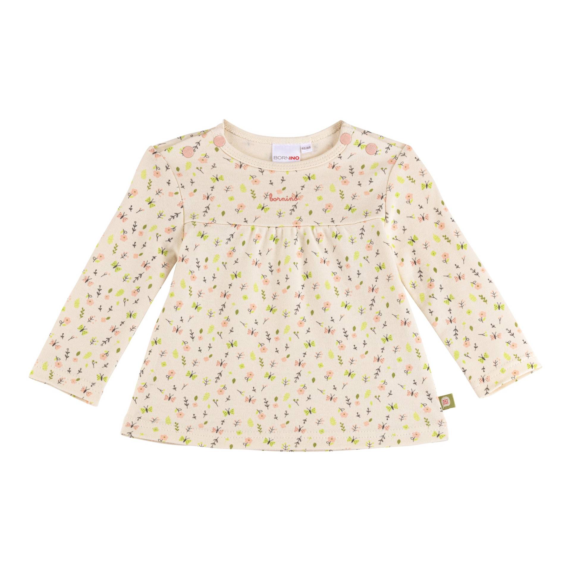 Shirt langarm Floral von Bornino