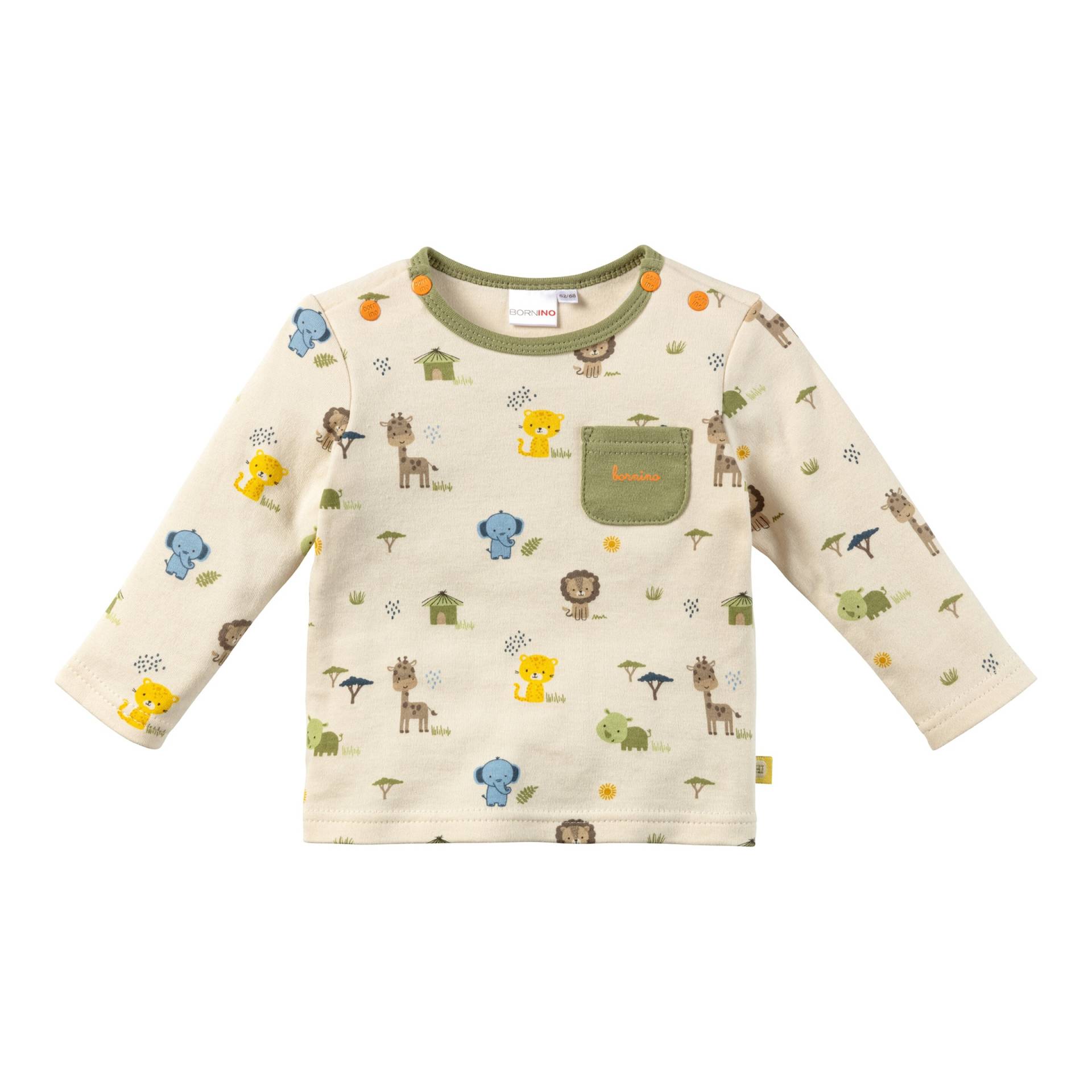 Shirt langarm Safari von Bornino