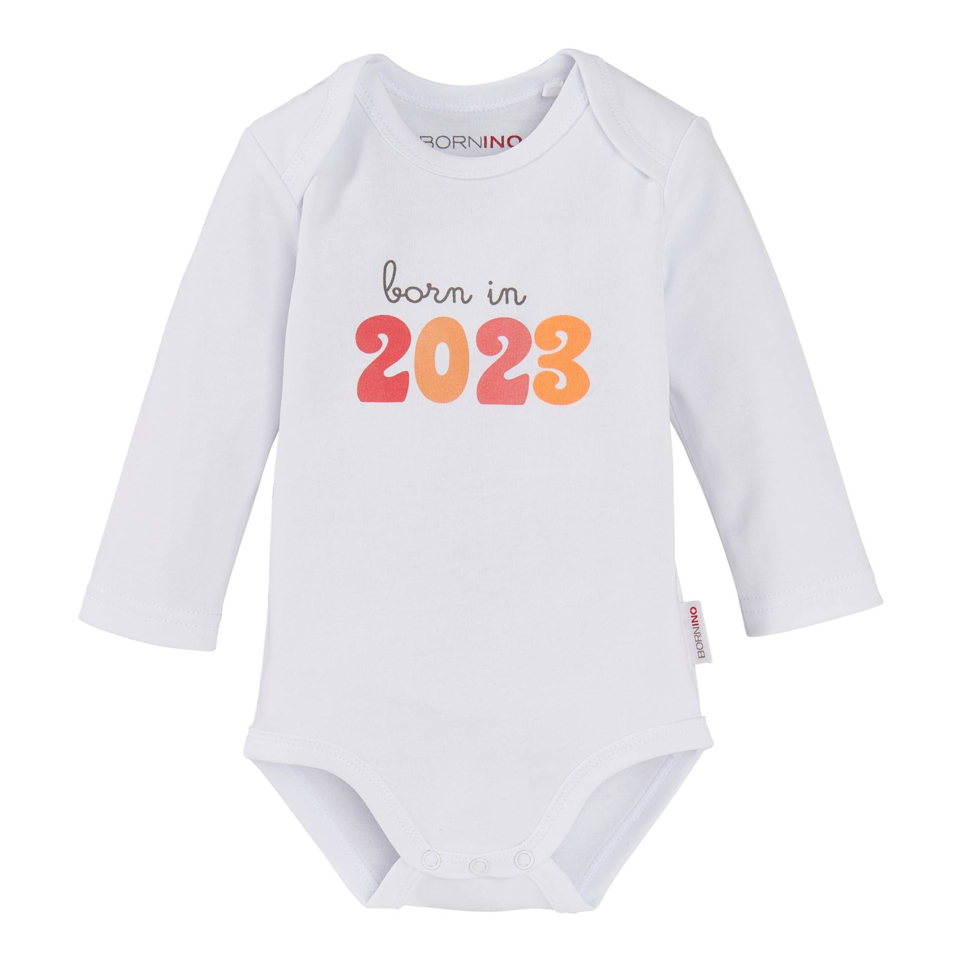 Sprüchebody langarm born in 2023 von Bornino