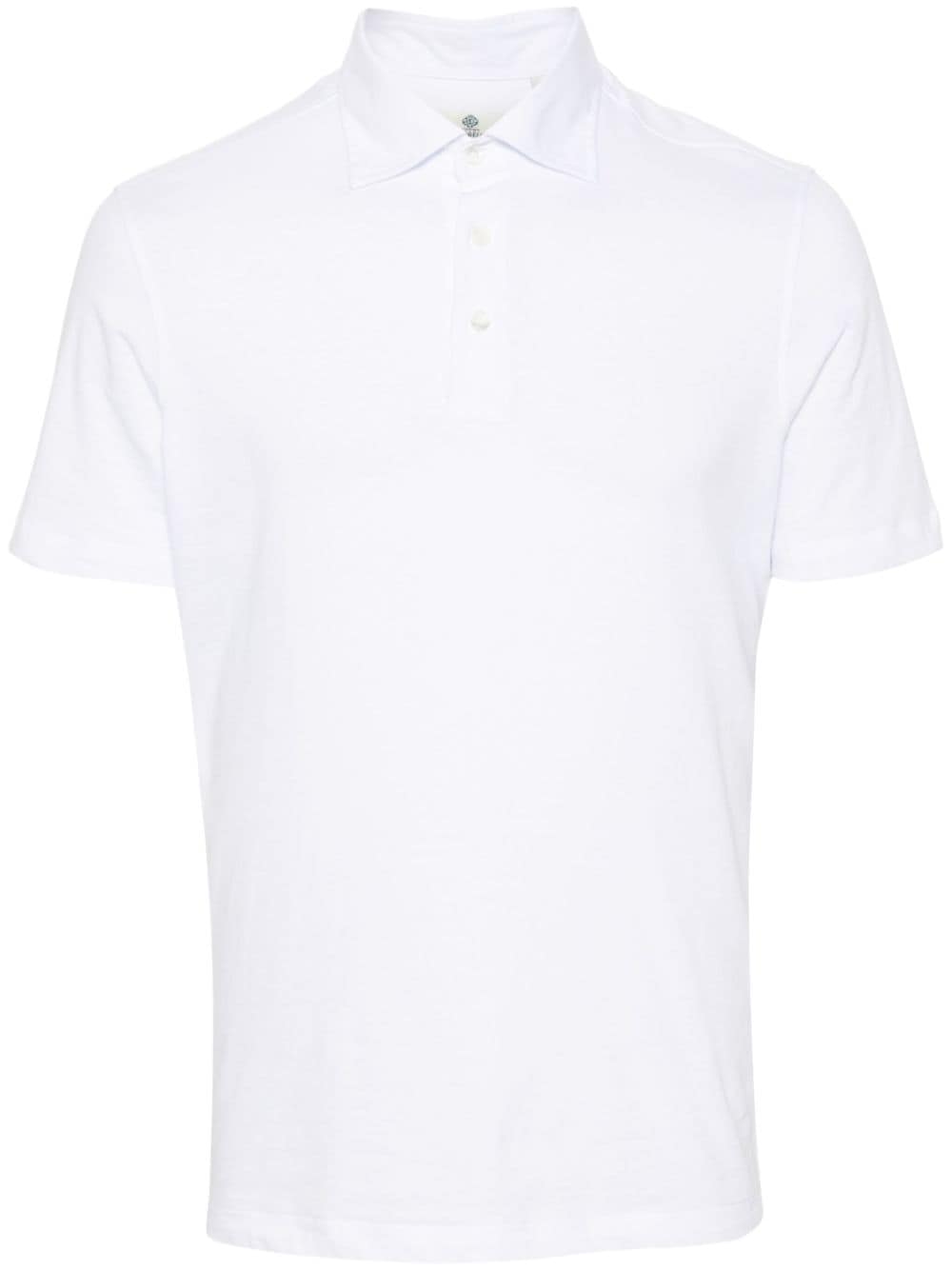 Borrelli jersey cotton polo shirt - White von Borrelli