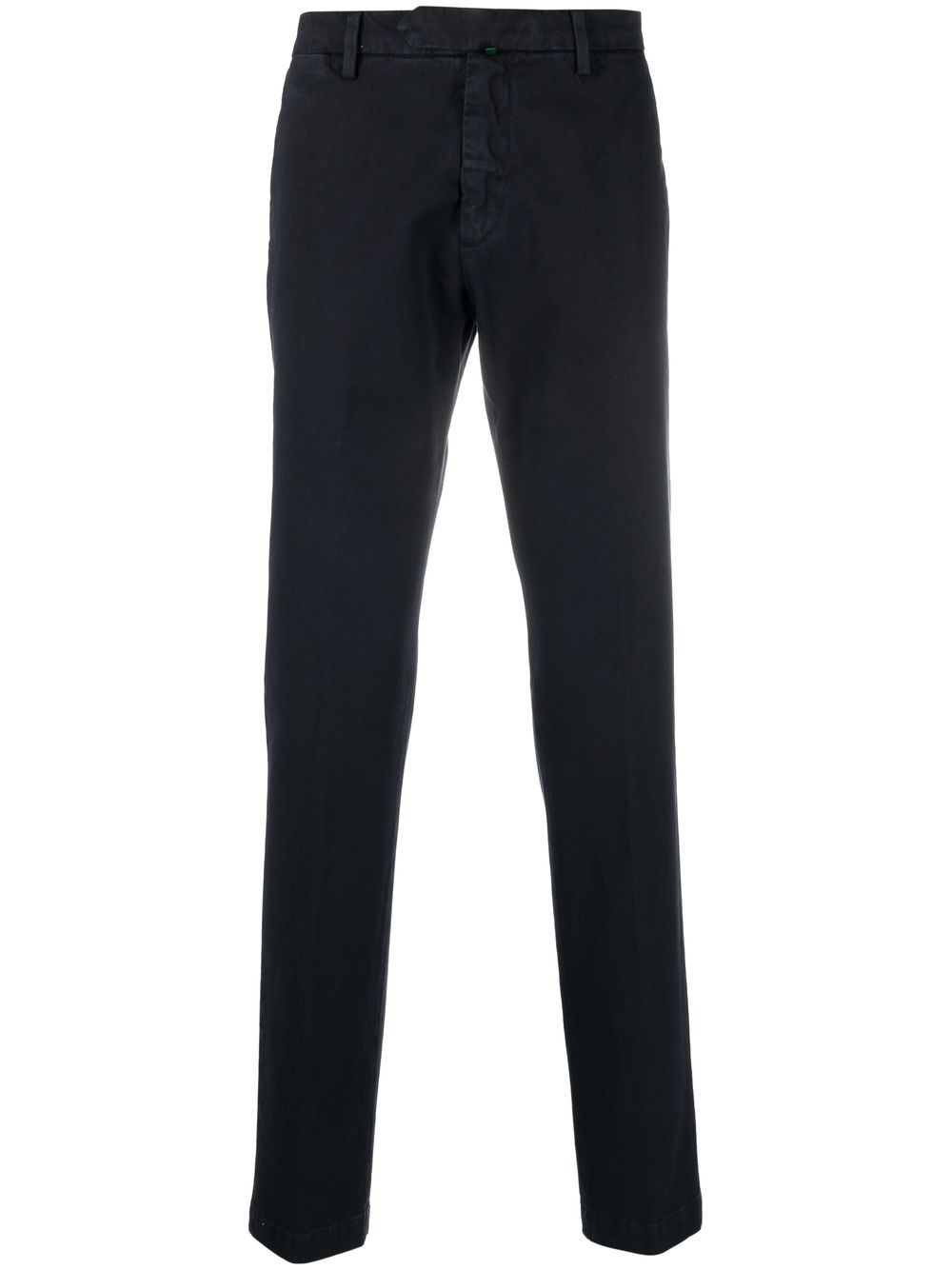 Borrelli slim-fit chinos - Black von Borrelli