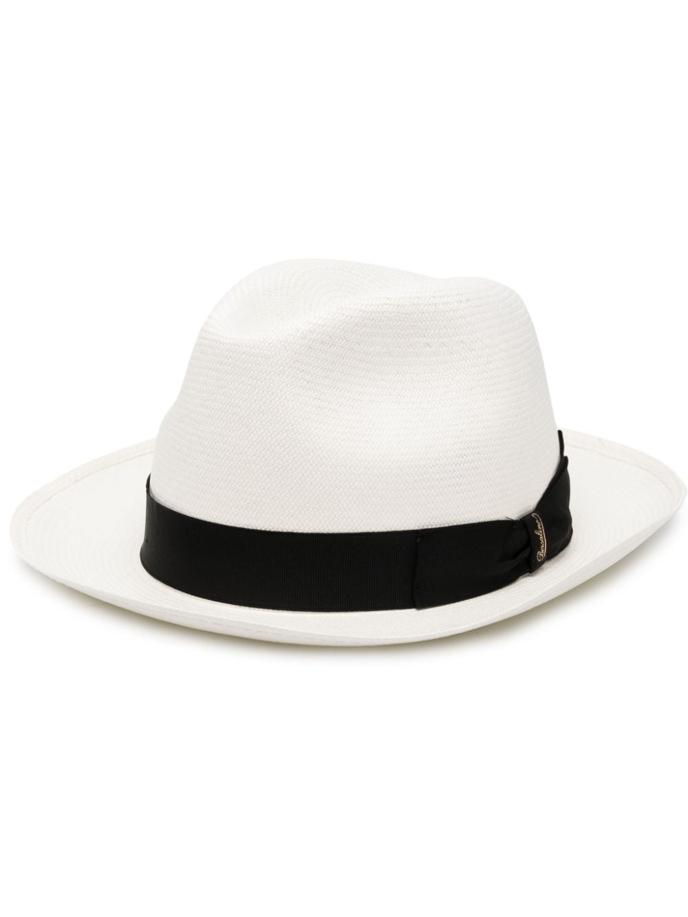 Borsalino Federico Panama straw hat - White von Borsalino