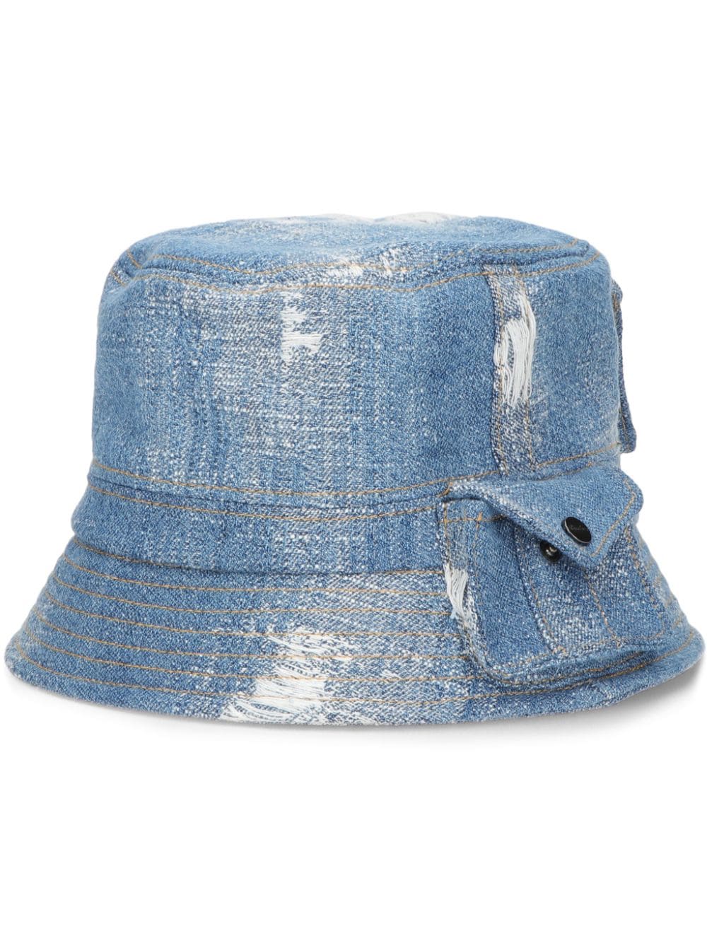 Borsalino Worker bucket hat - Blue von Borsalino