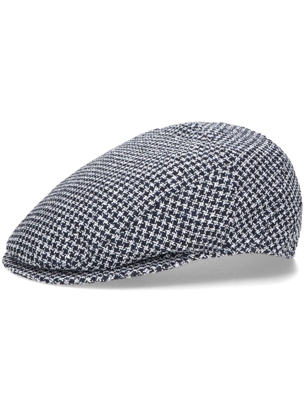 Borsalino soft flat cap - Blue von Borsalino