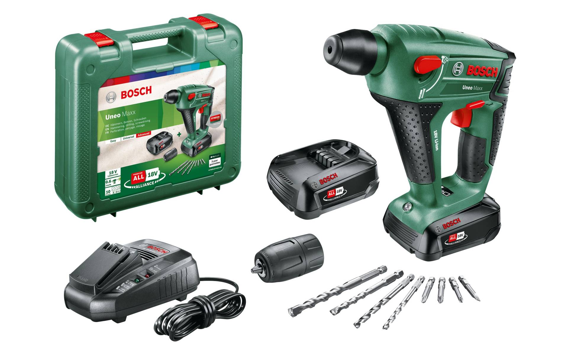 BOSCH Akku-Bohrhammer »Uneo Maxx Kit« BOSCH Akku-Bohrhammer »Uneo Maxx Kit« von Bosch