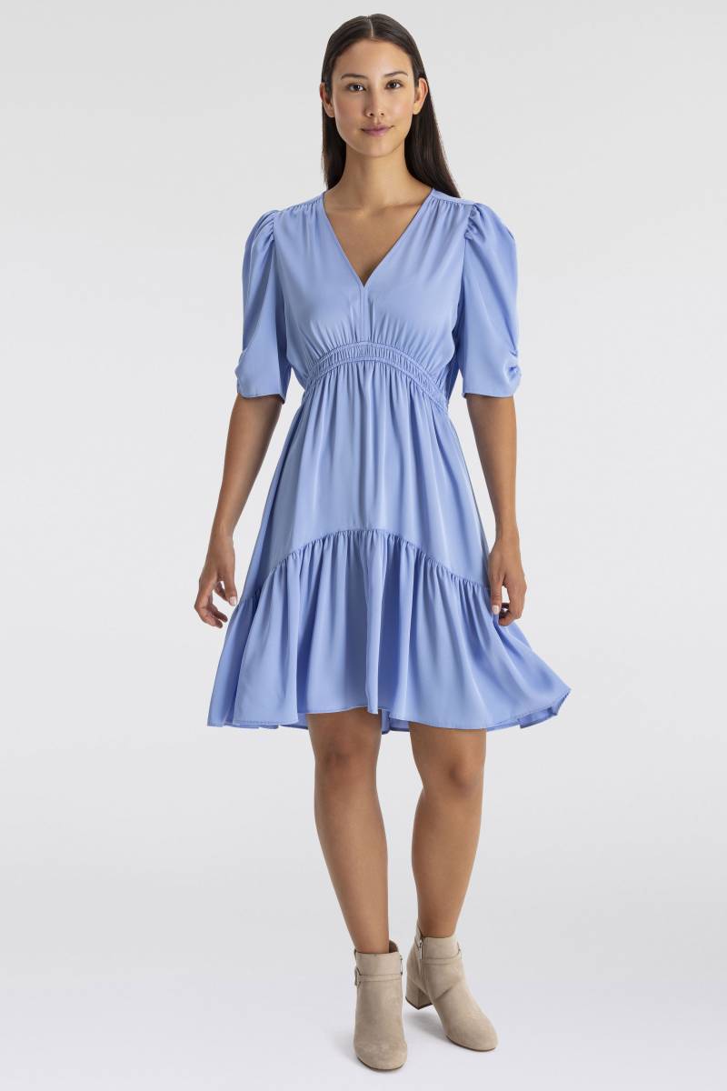 BOSS ORANGE Blusenkleid »Dizziano Premium Damenmode«, mit Raffungen von Boss Orange