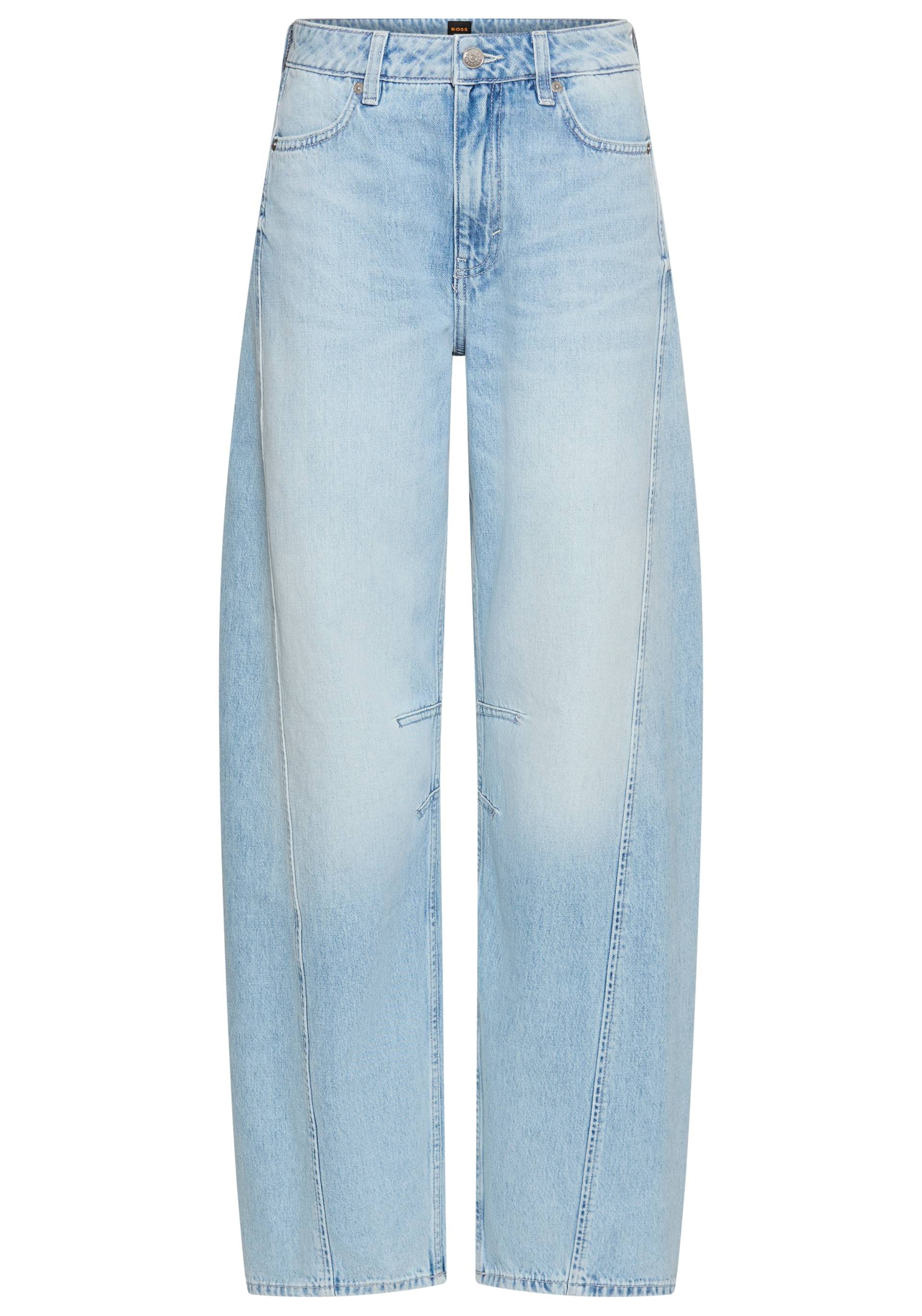 BOSS ORANGE High-waist-Jeans »Baloon High Rise Premium Damenmode«, im Balloon Fit, Abnäher von Boss Orange