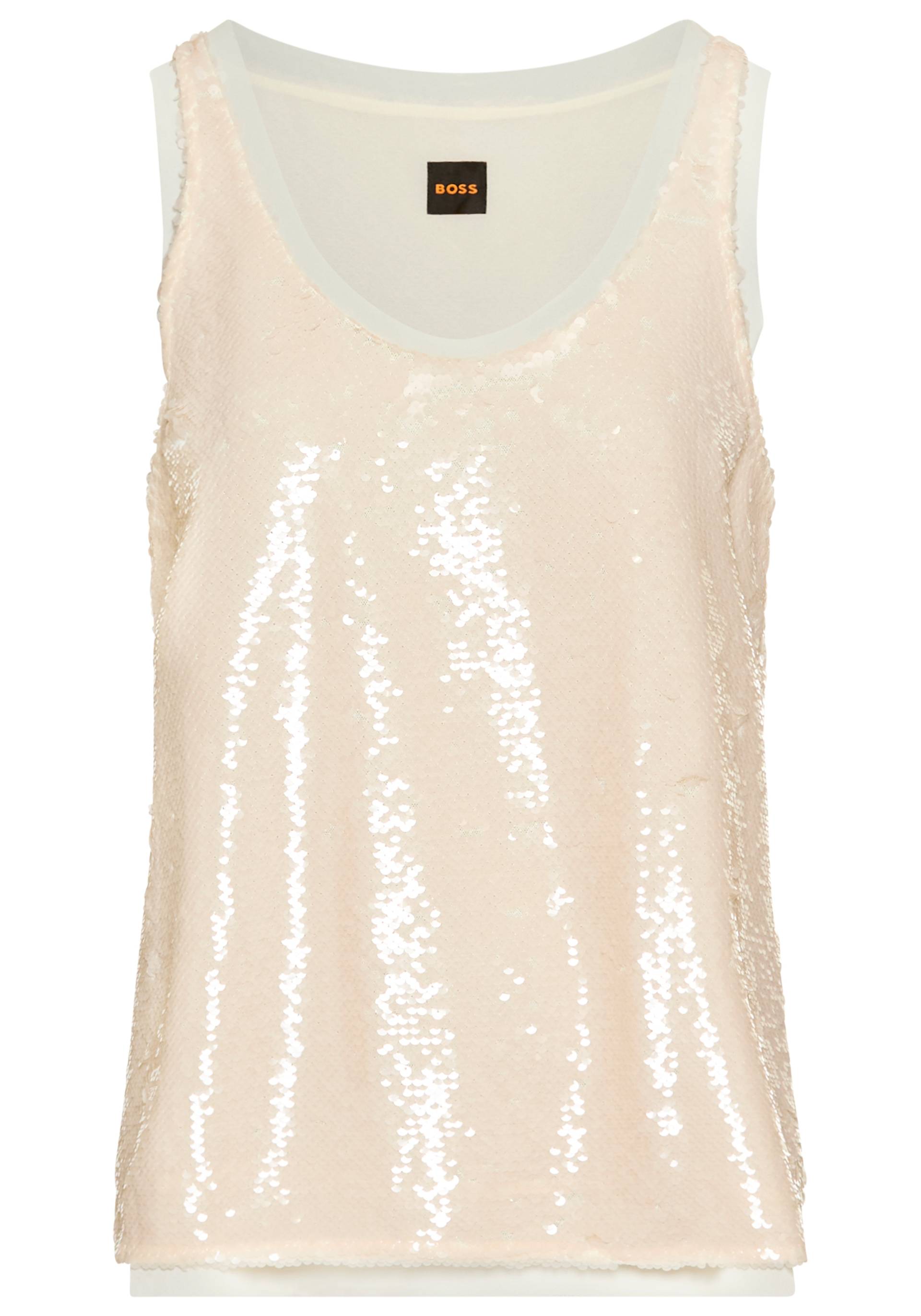 BOSS ORANGE Klassische Bluse »C_Illettes_1«, mit Pailetten BOSS ORANGE Klassische Bluse »C_Illettes_1«, mit Pailetten von Boss Orange