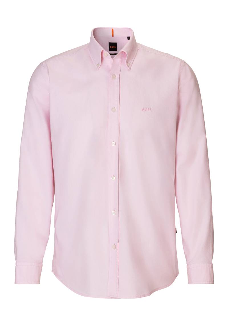BOSS ORANGE Langarmshirt »Rickert«, (1 tlg.), mit Label-Stickerei auf der Brust von Boss Orange