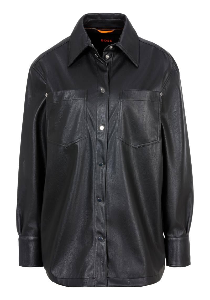 BOSS ORANGE Lederblazer »Janjura Premium Damenmode«, mit Brusttaschen von Boss Orange