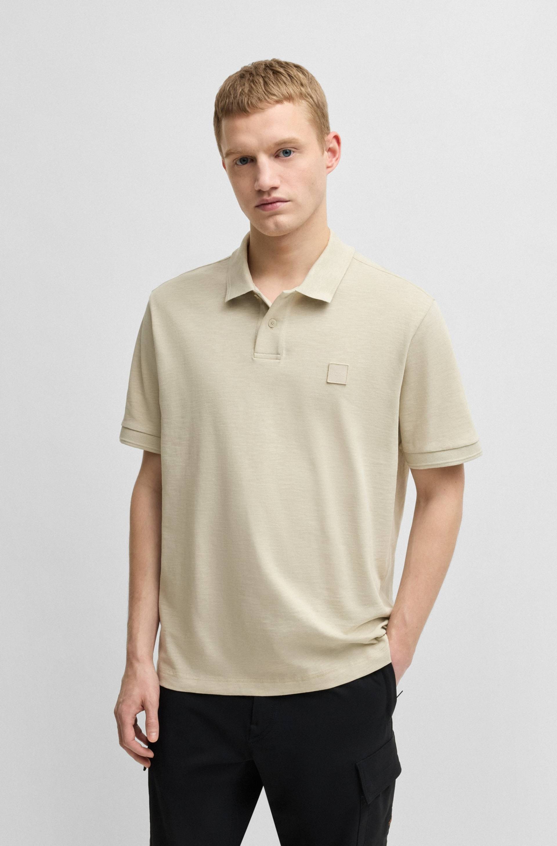 BOSS ORANGE Poloshirt »Pe_linenlogo«, mit Polokragen von Boss Orange