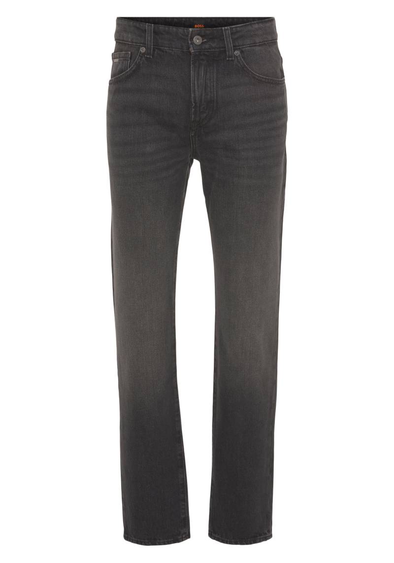 BOSS ORANGE Straight-Jeans »Maine BC«, mit BOSS Leder-Badge von Boss Orange