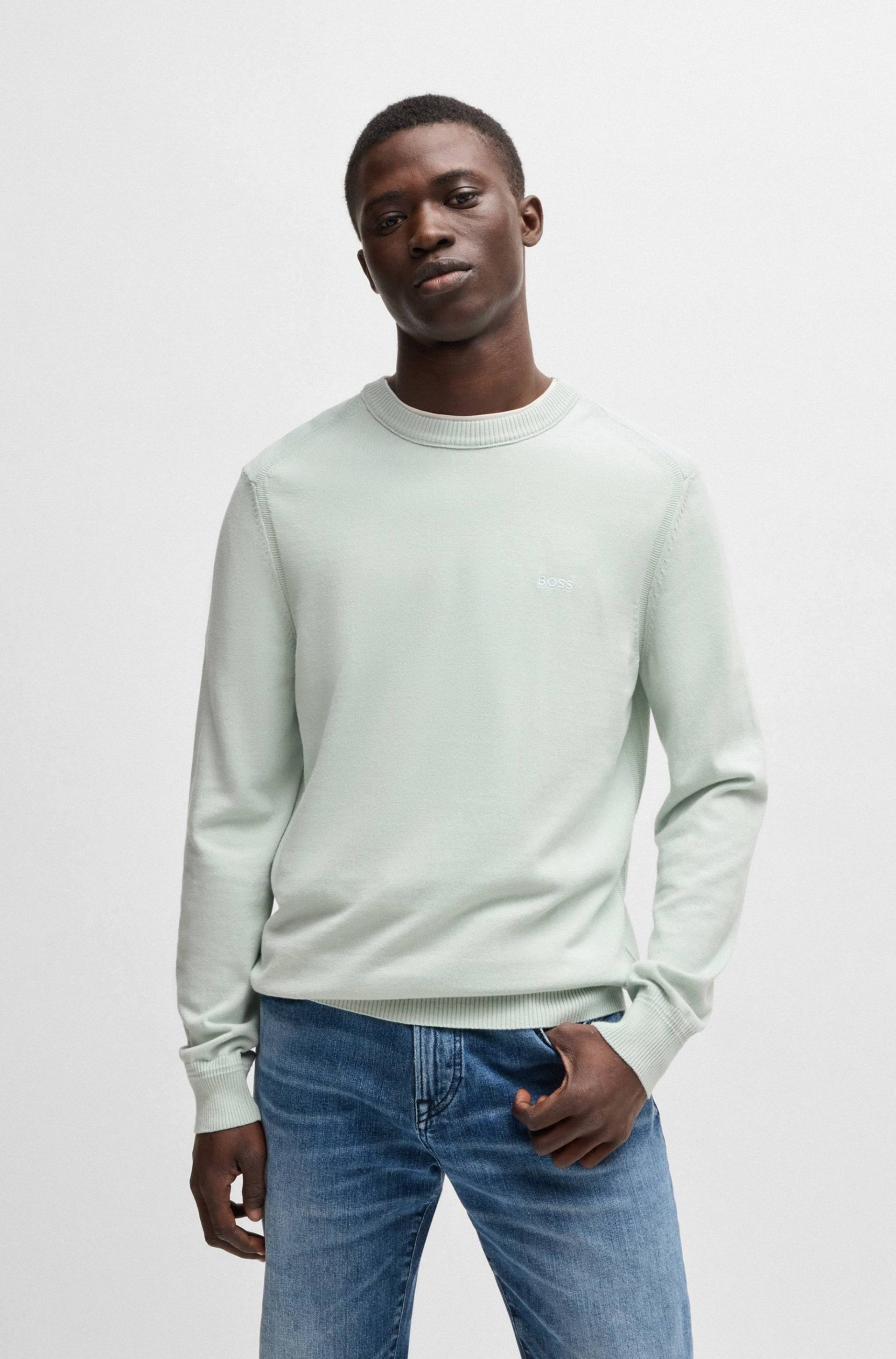 BOSS ORANGE Strickpullover »Asac_V«, mit Logostickerei auf der Brust BOSS ORANGE Strickpullover »Asac_V«, mit Logostickerei auf der Brust von Boss Orange