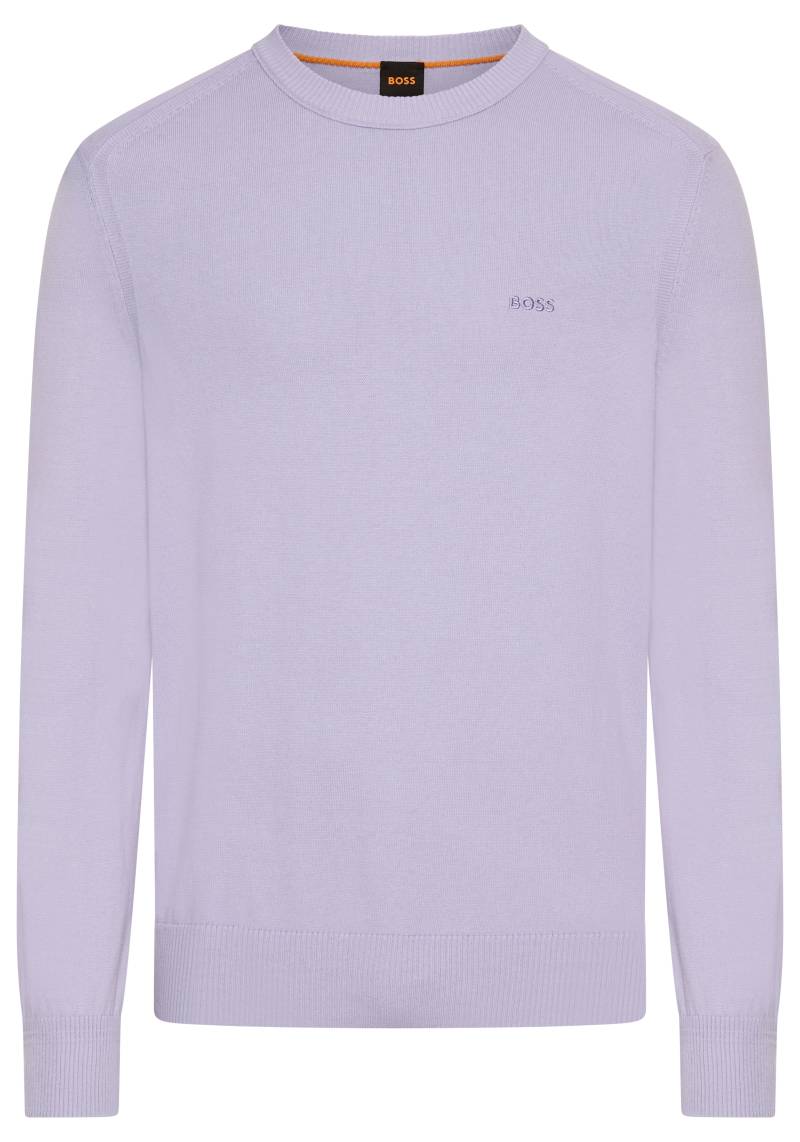 BOSS ORANGE Strickpullover »Asac_V«, mit Logostickerei auf der Brust von Boss Orange