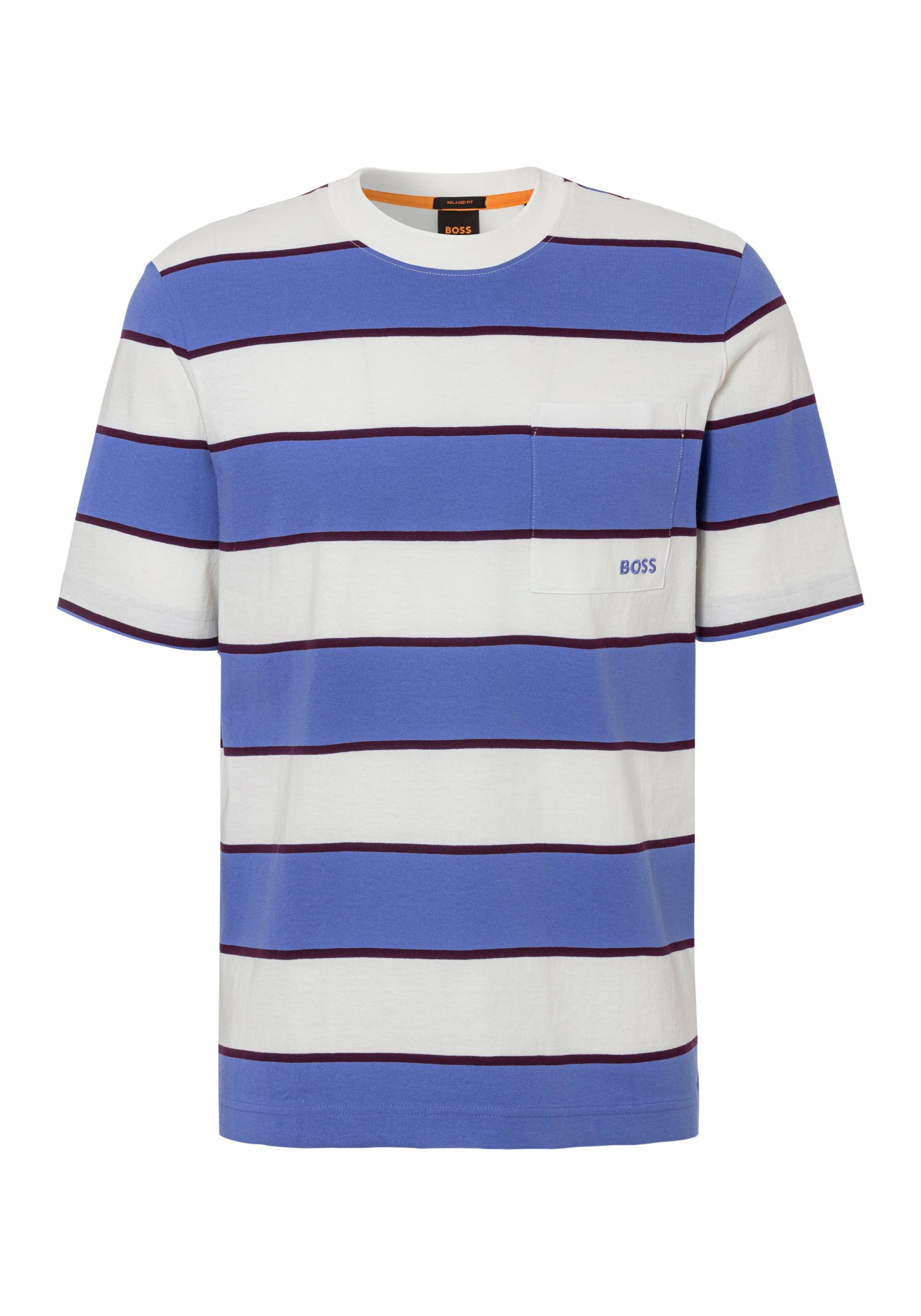BOSS ORANGE T-Shirt »Te_stripes«, mit breitem Streifenmuster von Boss Orange