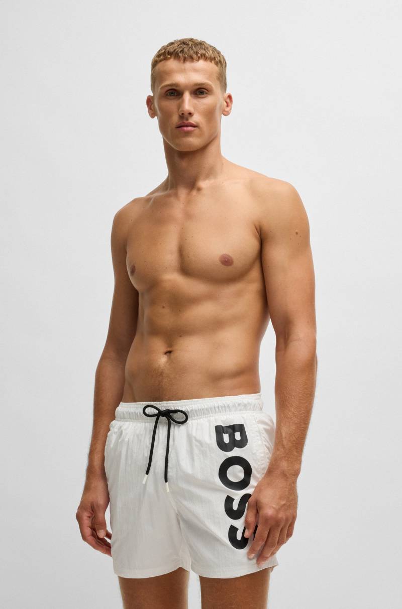 BOSS Badeshorts »Octopus«, mit kontrastfarbenem BOSS Logo-Schriftzug auf dem Bein von Boss