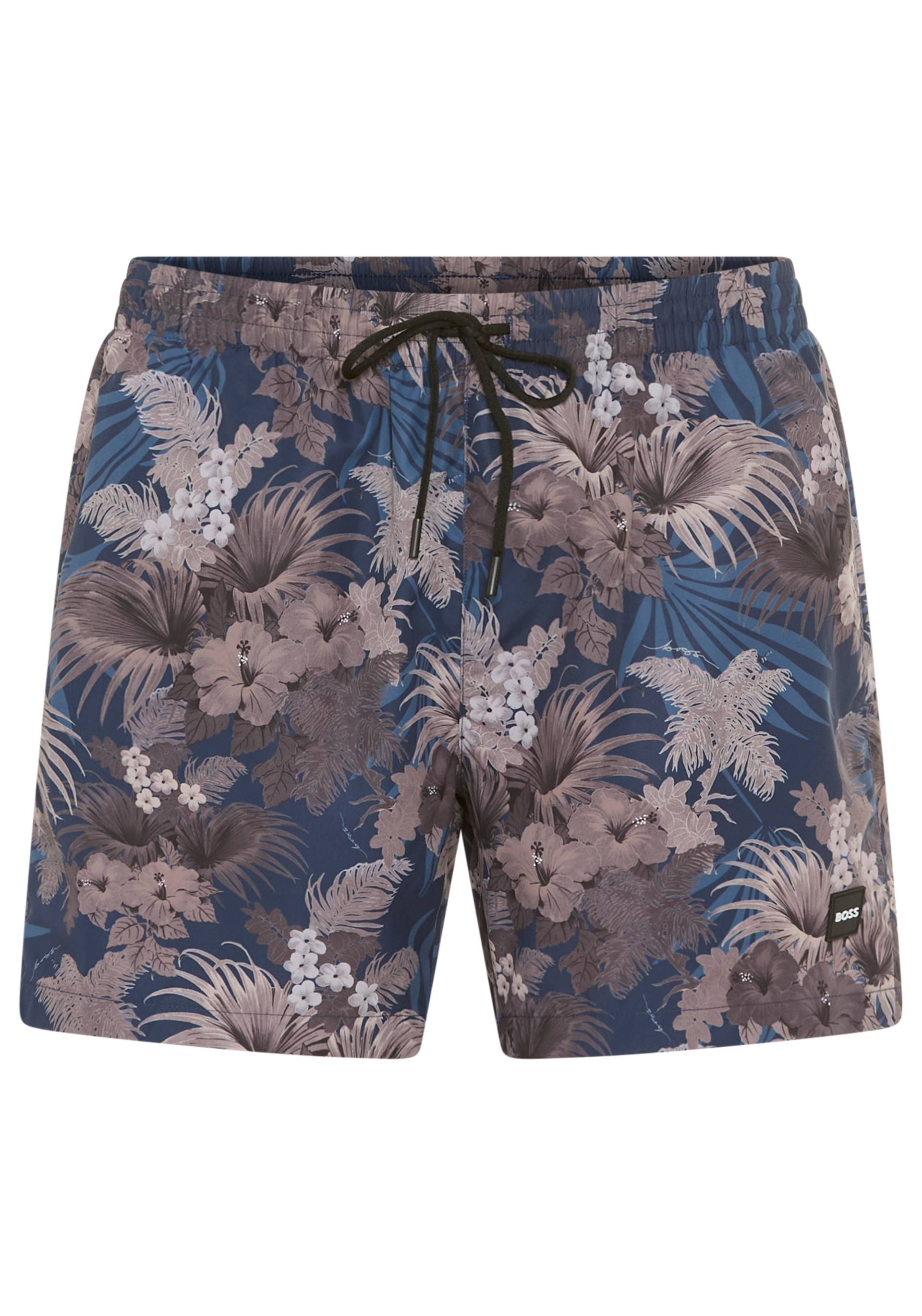 BOSS Badeshorts »Piranha«, mit buntem Alloverdruck von Boss