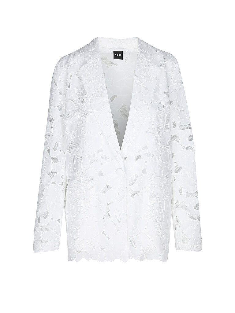 BOSS Blazer Relaxed Fit JONARA weiss | 42 BOSS Blazer Relaxed Fit JONARA weiss | 42 von Boss