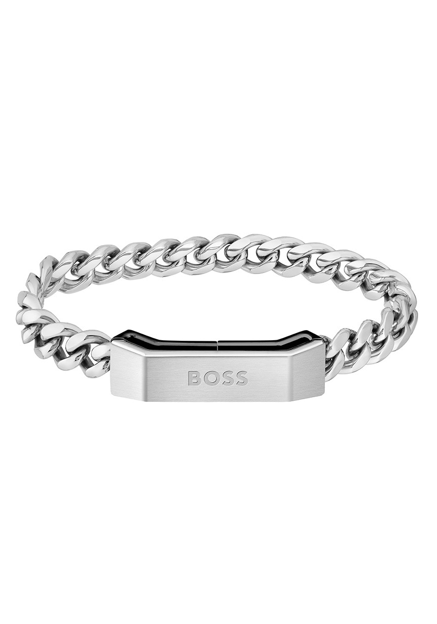 BOSS Armband »Schmuck Edelstahl Armschmuck Panzerkette CARTER« von Boss