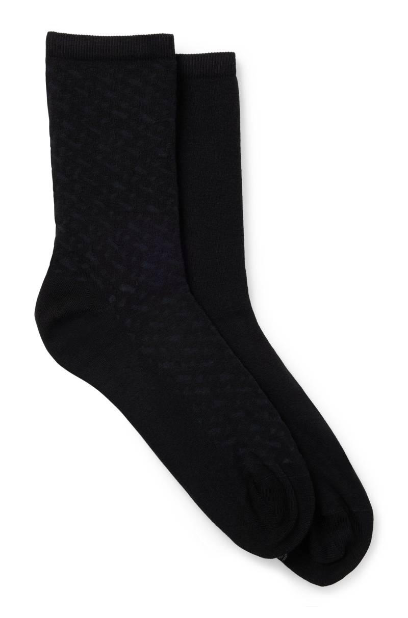 BOSS Freizeitsocken »2P RS Monogram CC«, (Packung, 2 Paar, 2er-Pack), aus weicher Baumwollmischung von Boss