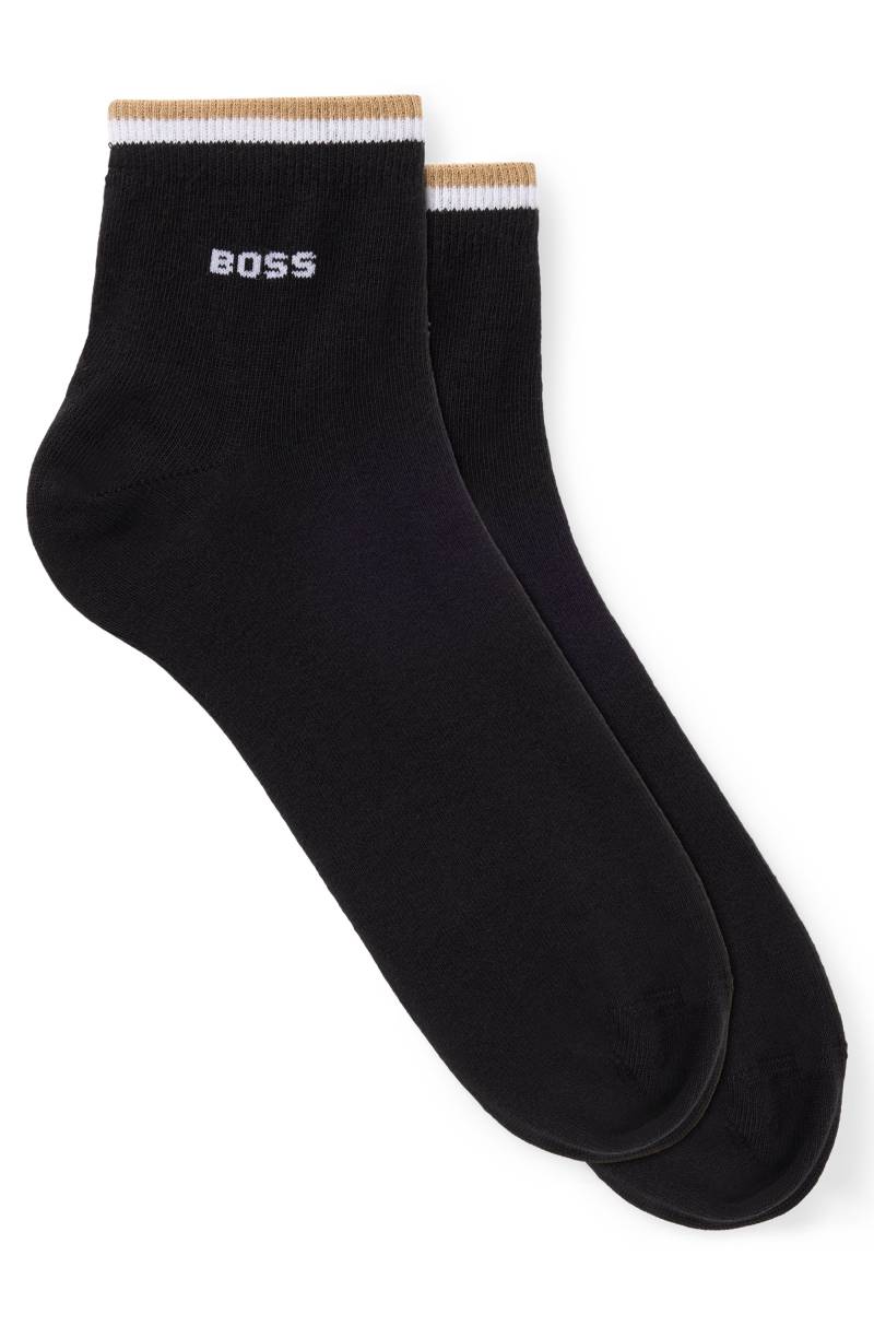 BOSS Freizeitsocken »2P SH Stripe CC«, (Packung, 2 Paar, 2er), mit BOSS Schriftzug von Boss
