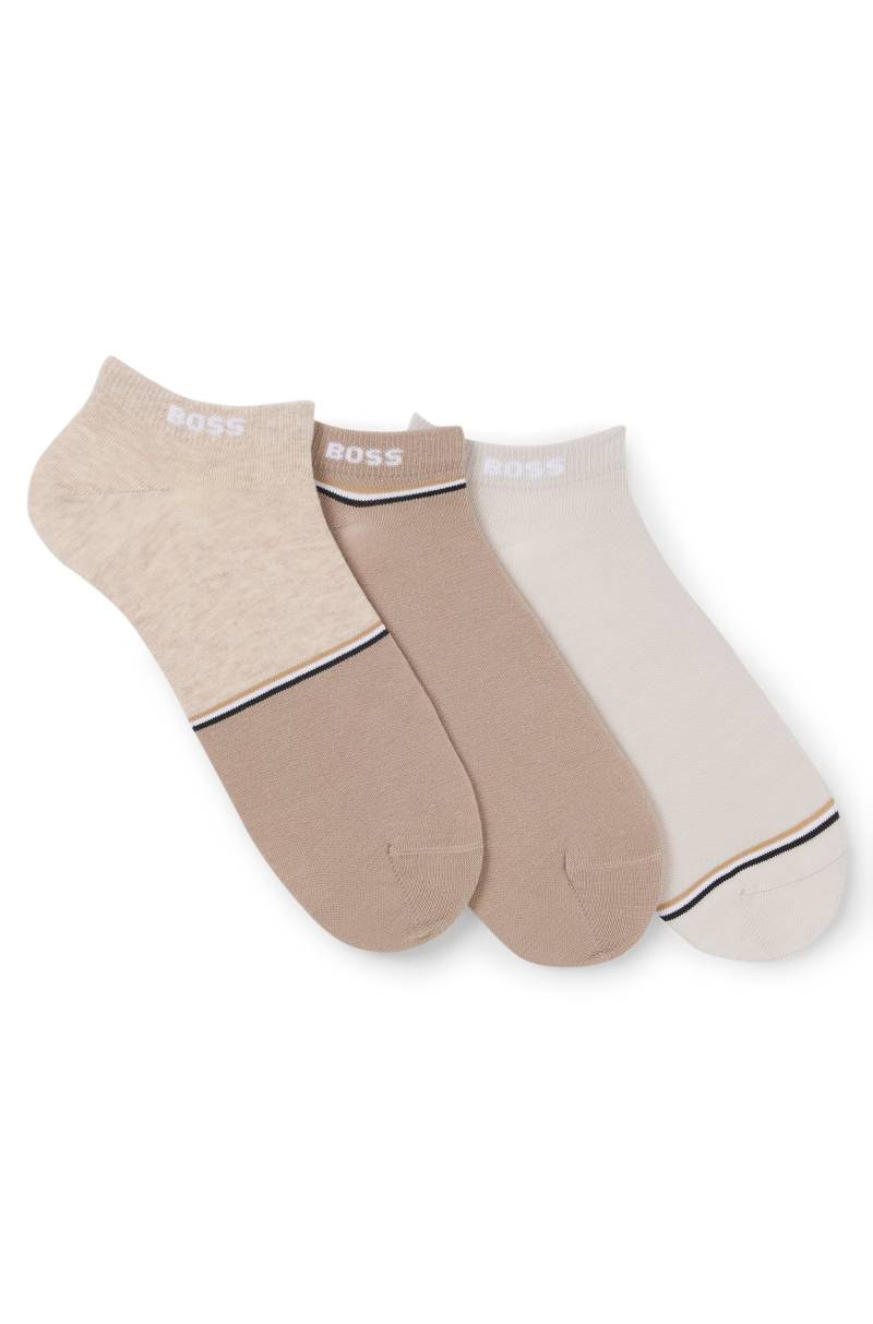 BOSS Freizeitsocken »3P AS Colorblock«, (Packung, 3 Paar), Mit BOSS Logoschriftzug von Boss