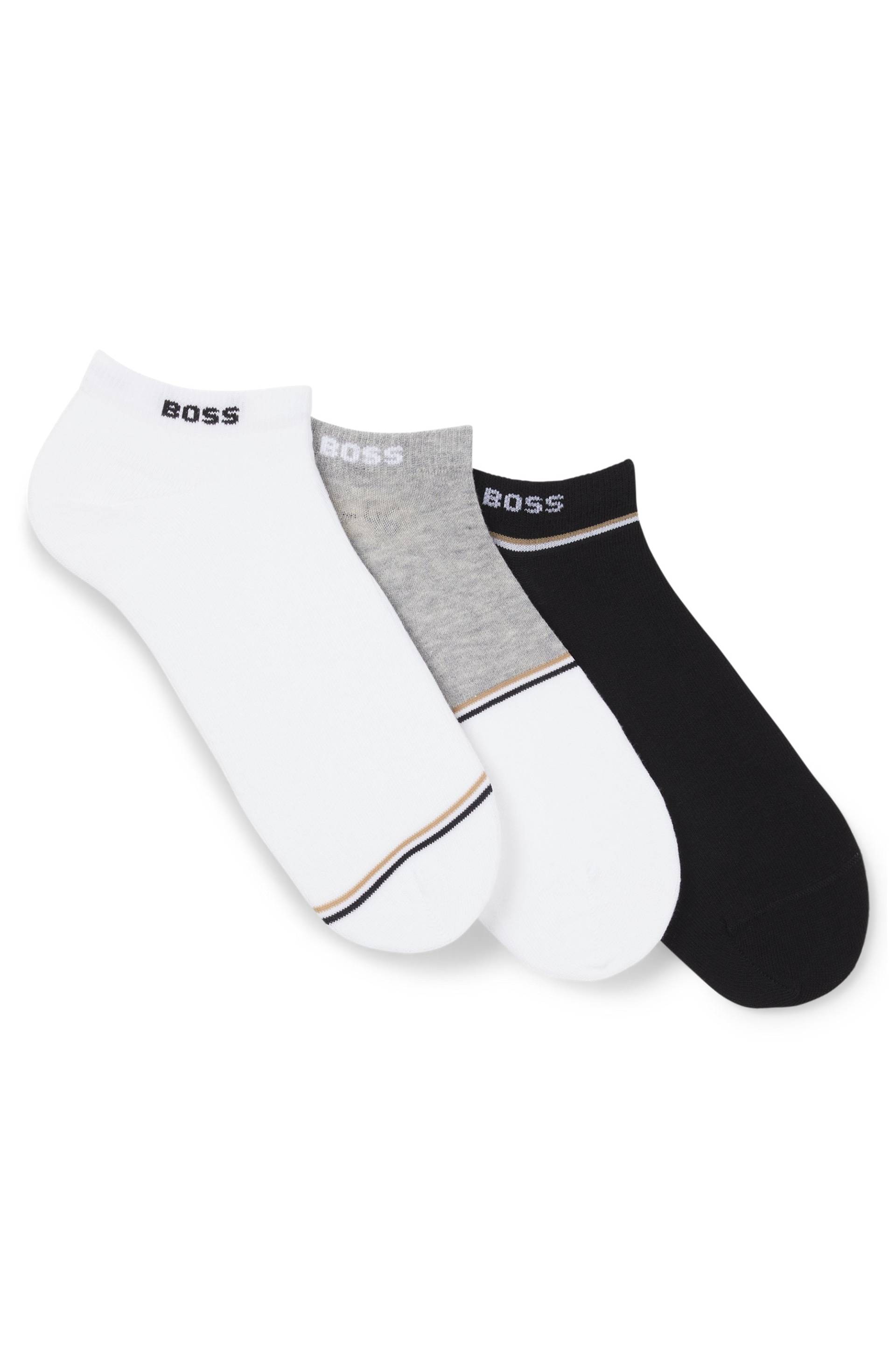 BOSS Freizeitsocken »3P AS Colorblock«, (Packung, 3 Paar), Mit BOSS Logoschriftzug von Boss