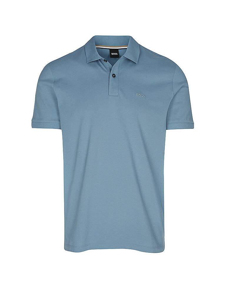 BOSS Poloshirt Regular Fit PALLAS hellblau | XXL von Boss