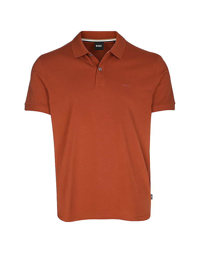 BOSS Poloshirt Regular Fit PALLAS dunkelrot | XXL von Boss
